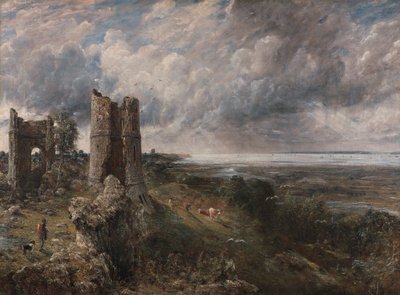 Hadleigh Castle, Thamesin suu - Aamu myrskyisen yön jälkeen tekijältä John Constable
