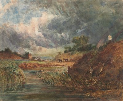 Hampstead Heath tekijältä John Constable