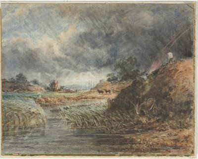 Hampstead Heath tekijältä John Constable