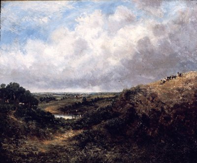 Hampstead Heath tekijältä John Constable