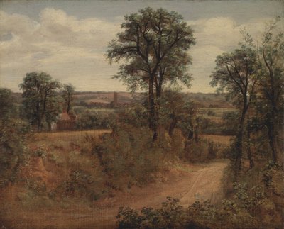 Lane lähellä Dedhamia, 1802. tekijältä John Constable