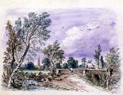 Milfordin silta tekijältä John Constable