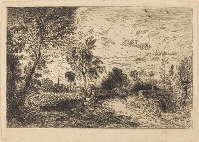 Milfordin silta tekijältä John Constable