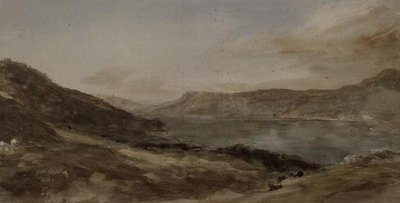 PD.77-1950 Windermere, n. 1806 (akvarelli) tekijältä John Constable