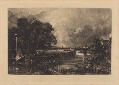 Stour-joki tekijältä John Constable