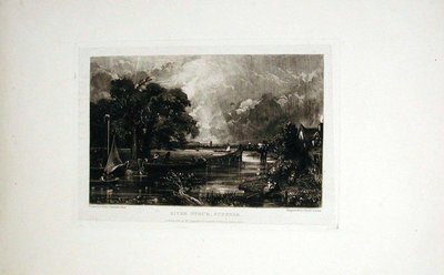 Stourjoki, Suffolk tekijältä John Constable
