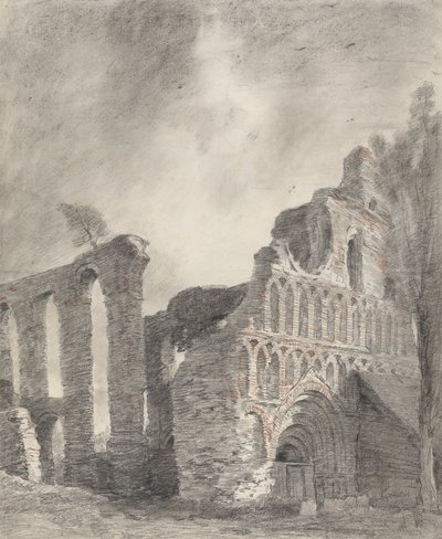 St. Botolphin luostarin rauniot, Colchester tekijältä John Constable