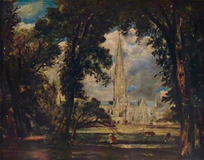 Salisburyn katedraali, vuonna 1823 tekijältä John Constable