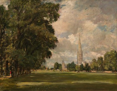 Salisburyn katedraali Lower Marsh Closesta tekijältä John Constable
