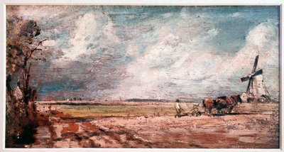 Kevät East Bergholtissa, Englannissa (maalaus tekijältä John Constable