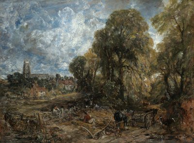 Stoke-by-Nayland, 1836. tekijältä John Constable