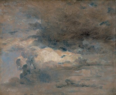 Pilvien tutkimus - Ilta, 31. elokuuta 1822. tekijältä John Constable