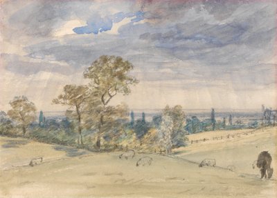 Suffolkin maisema tekijältä John Constable