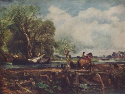 Hyppyhevonen, 1825, c1950. tekijältä John Constable