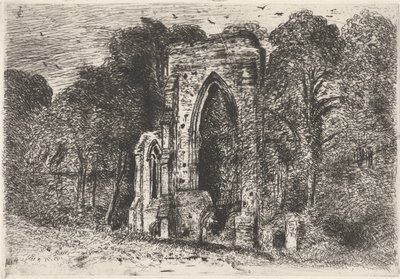 Netley Abbeyn rauniot tekijältä John Constable