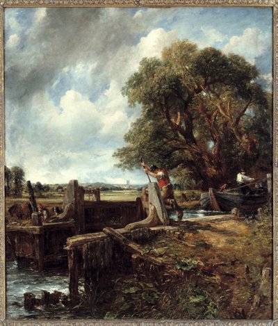 Lukko. John Constablen (1776-1837) maalaus tekijältä John Constable