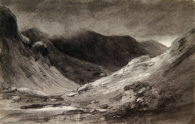 Newlandsin laakso: Hyvin myrskyinen iltapäivä tekijältä John Constable