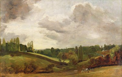 Näkymä East Bergholtista, n. 1813 (öljy kankaalle) tekijältä John Constable