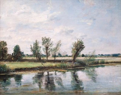 Watermeadows lähellä Salisburyä tekijältä John Constable