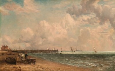 Yarmouthin laituri, 1822. tekijältä John Constable