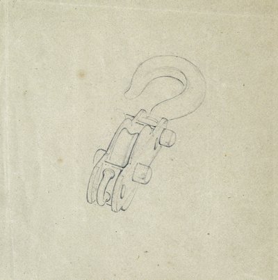 Block and Hook, n. 1835-38 (kynä paperilla) tekijältä John Cooke Bourne