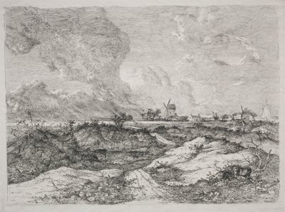 Mousehold Heath tekijältä John Crome