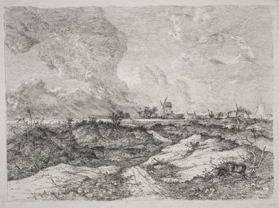 Mousehold Heath, n. 1810-13. tekijältä John Crome