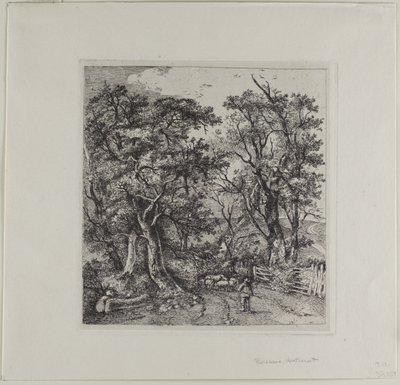 Road Scene, Heathersett tekijältä John Crome