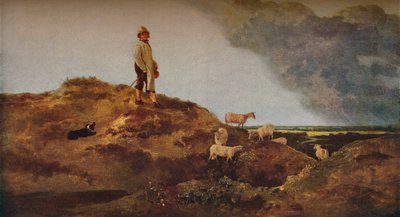 Näkymä Mousehold Heathissä, lähellä Norwichia, c1812. tekijältä John Crome