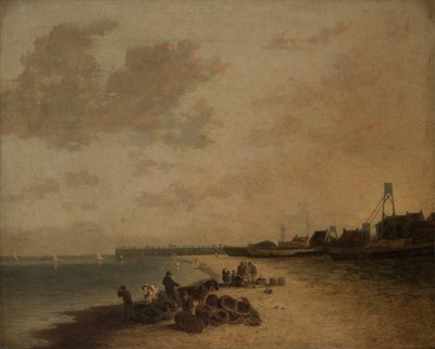 Yarmouth Beach tekijältä John Crome