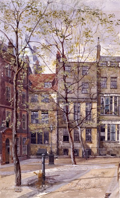 Inner Temple, Lontoo, 1880 tekijältä John Crowther
