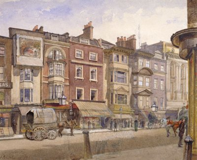 Nos 412-418 Strand, Westminster, Lontoo, 1887 tekijältä John Crowther