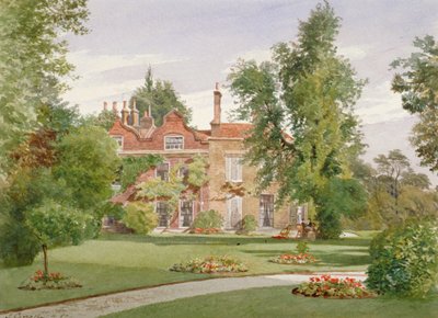 Sivukuva Raleigh Housesta, Brixton Hill, Lambeth, Lontoo, 1887 tekijältä John Crowther