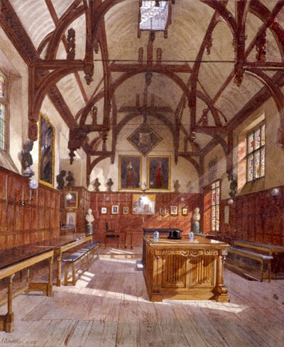Staple Inn Hall, Lontoo, 1882 tekijältä John Crowther
