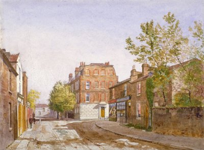 Näkymä Mawson Housesta, Chiswick Lane, Chiswick, Lontoo, 1882 tekijältä John Crowther