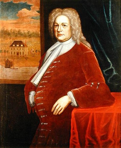 Arent Schuylerin muotokuva (öljy pellavalle) tekijältä John Dawson Watson