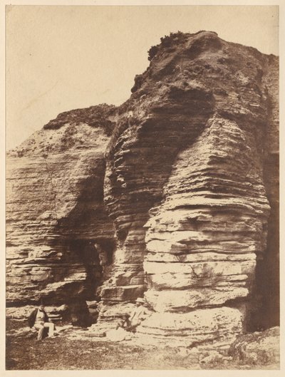 Kivet Livermeadissa lähellä Torquayta Englannissa, n. 1852. tekijältä John Dillwyn Llewelyn