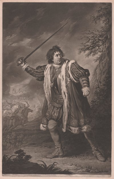 David Garrick Richard III:na tekijältä John Dixon