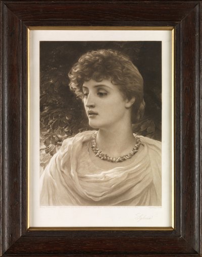 Sylvia (mezzotint) tekijältä John Douglas Miller