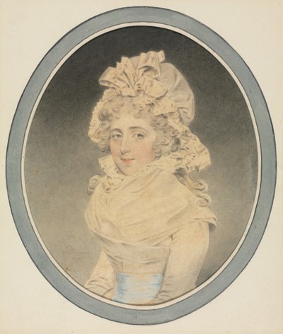 Lady Caroline Wrottesley, 1792. tekijältä John Downman