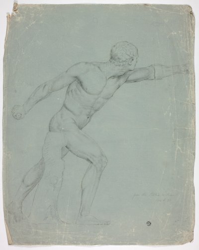 Borghese-gladiaattori Rooman patsaasta tekijältä John Downman