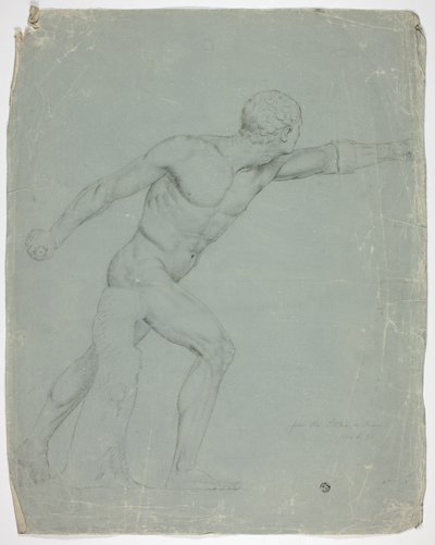 Borghese-gladiaattori Rooman patsaasta tekijältä John Downman
