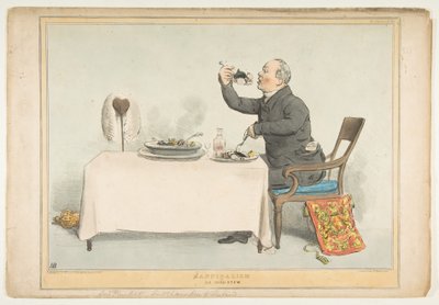 Hkannibalismi tai irlantilainen muhennos, 5. elokuuta 1833. tekijältä John Doyle