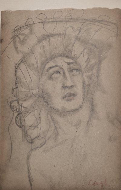 Nimetön [mieshahmo] (lyijykynä) tekijältä John Duncan