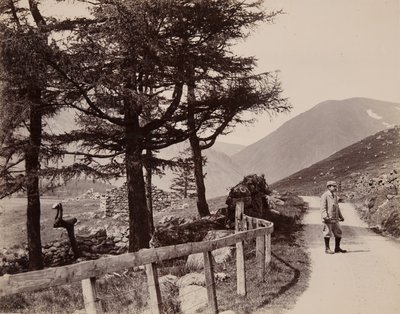 Clova - Rauniot talot, 1895 tekijältä John Edward Alyosius Steggall
