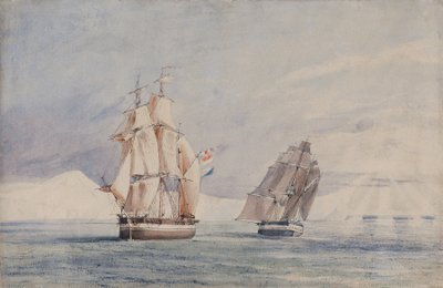 H.M. Laivat Erebus ja Terror Rossinmerellä tekijältä John Edward Davis