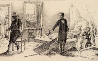 Juoda tekijältä John Everett (attr.to) Millais