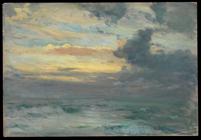 Merimaisema, 1800-luvun loppu - 1900-luvun puoliväli (öljy paperille) tekijältä John Everett
