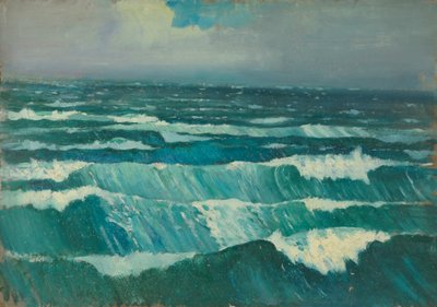 Merimaisema, 1800-luvun loppu - 1900-luvun puoliväli (öljy paperille) tekijältä John Everett