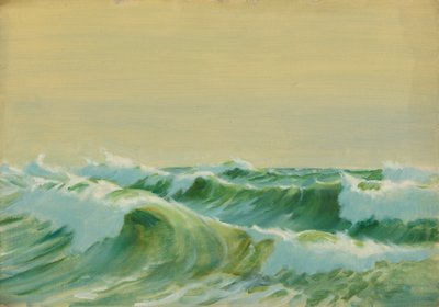 Merimaisema, 1800-luvun loppu - 1900-luvun puoliväli (öljy paperille) tekijältä John Everett